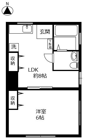 ＫＭハイツ 間取り