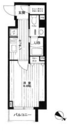 Sin-City町屋   間取り