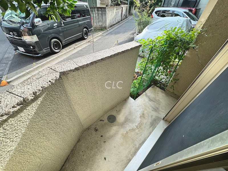 根岸邸 ベランダ