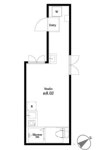 VARY's北千住 間取り