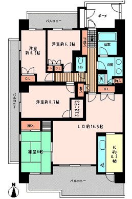 アクロシティＥ 間取り