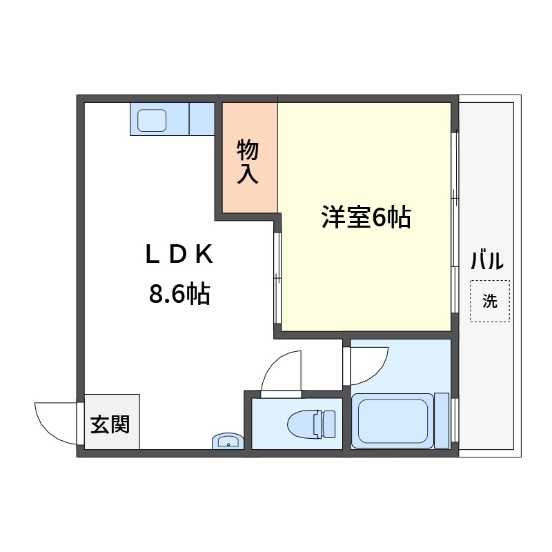 東和ハイツ 間取り