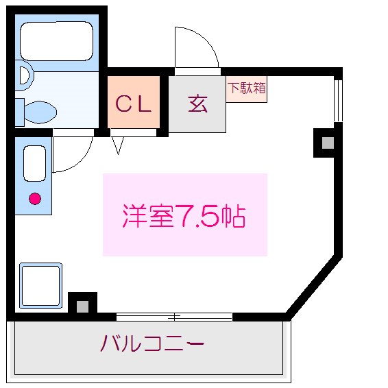 カーサ栗原 間取り