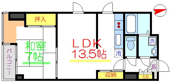 メゾン・ド・ヴィラージュ 間取り