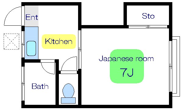 田村荘 間取り