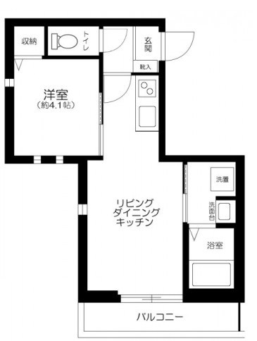 北区東十条新築共同住宅 間取り