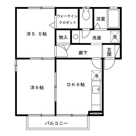 ルミエールセンジュ 間取り