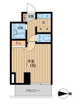 ドゥーエ西大島 間取り