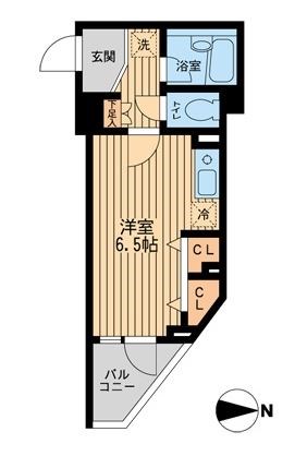 ドゥーエ西大島 間取り