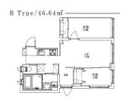 CASA　SALUTE　TOYOCHO 間取り図