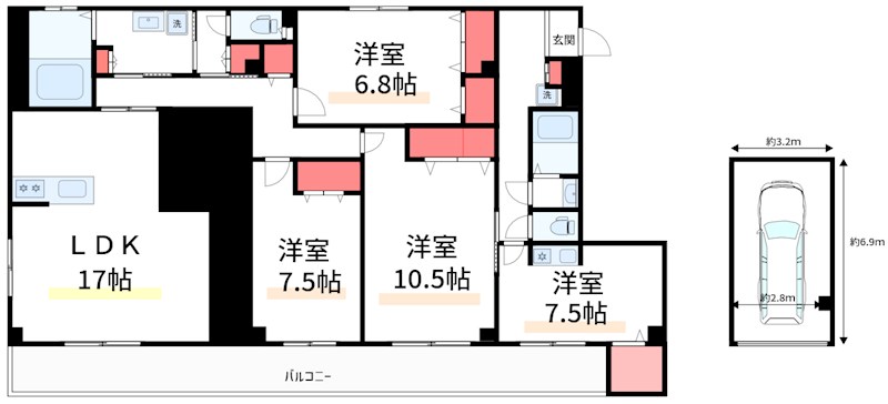 ドリーム　オブ　メモリー  間取り