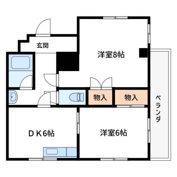 サイトウハイツ 間取り