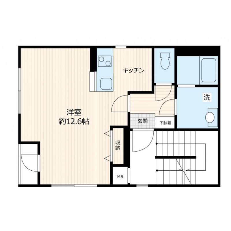 ＴＨＥ　ＲＯＯＭ’Ｓ　日本橋浜町 間取り