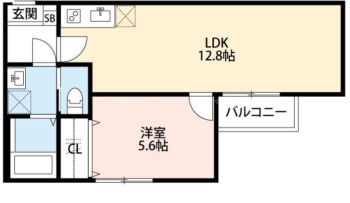 ピースフルパレス江戸川 間取り