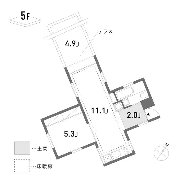 blocco  間取り