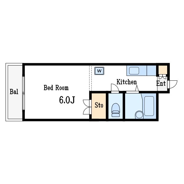 コーポベルシップ 間取り