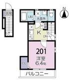 グランシャレー亀有Ⅱ 間取り