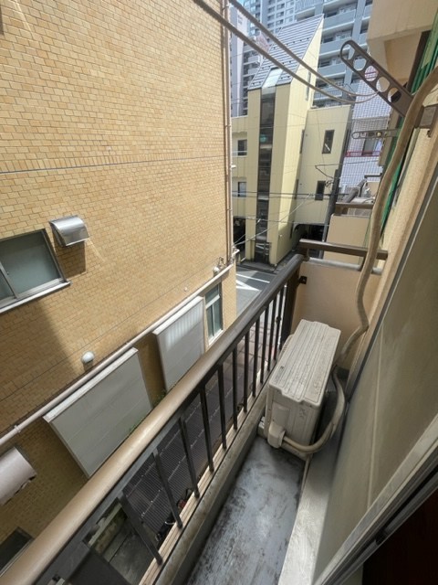 大野マンション ベランダ