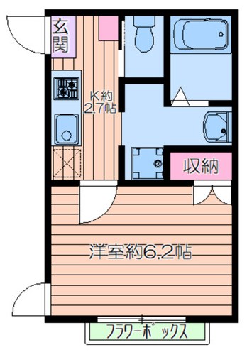 RS・フィルス東尾久 間取り