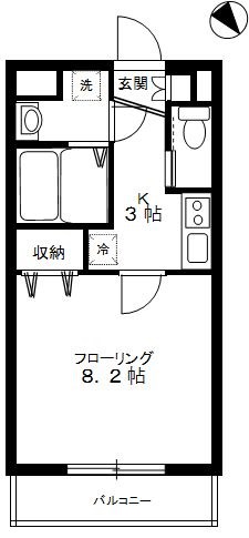 A・la・Mode東向島 間取り