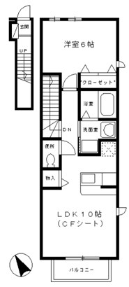 メゾンY  間取り