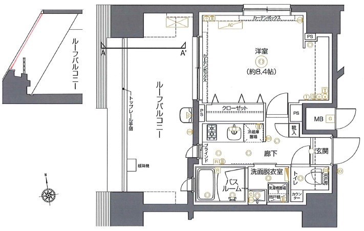 ZOOM秋葉原SQUARE 間取り