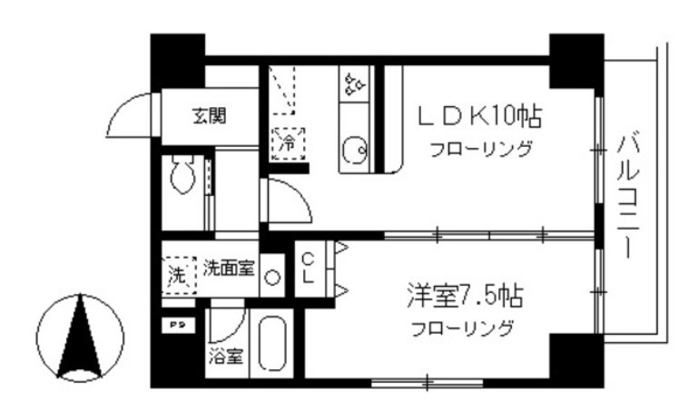 リオヴェルジュ  間取り