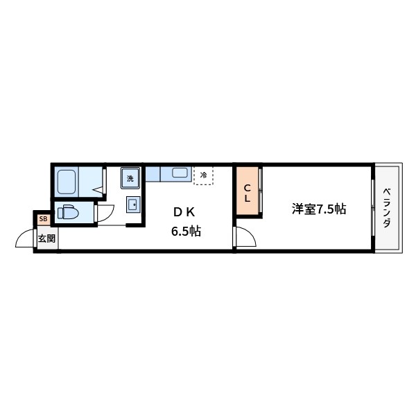 ウェアーハウス2 間取り