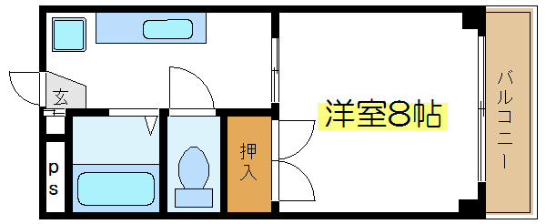 マンションサトウ  間取り