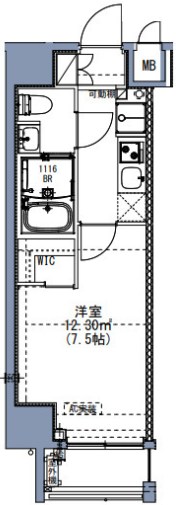 S-RESIDENCE尾久azure 間取り