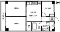 リバードマンション小菅駅前 間取り
