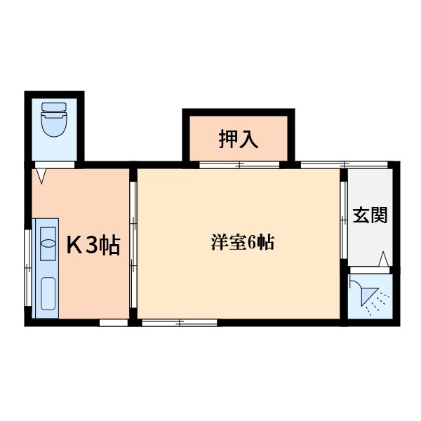 フジコーポ 間取り