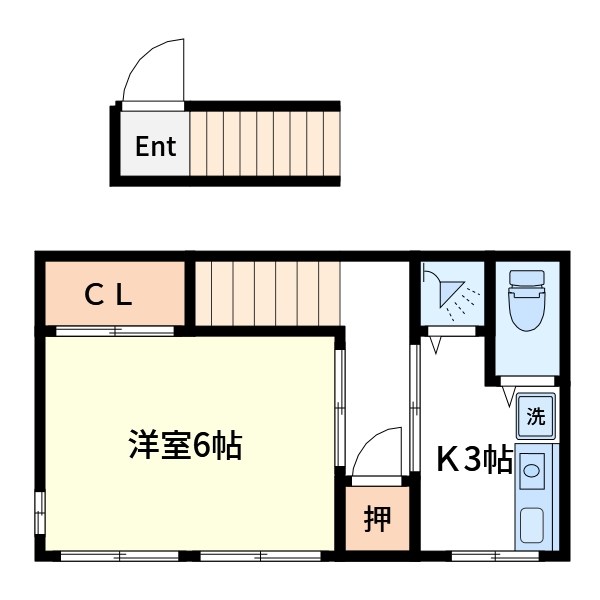 フジコーポ 間取り