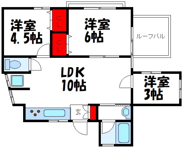 ベルウッド駒込 間取り