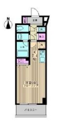パルティール 703号室 間取り