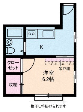 東新小岩パールハイツ 間取り図