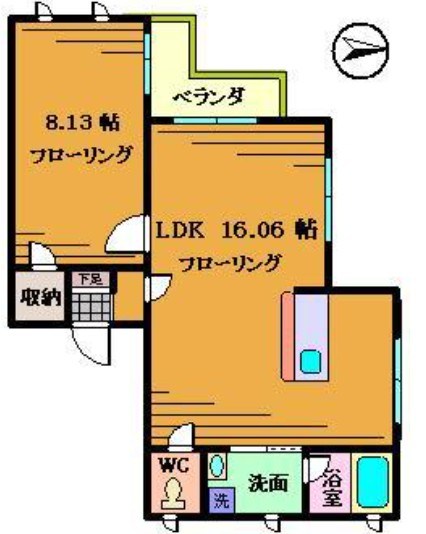フォートレス王子 間取り