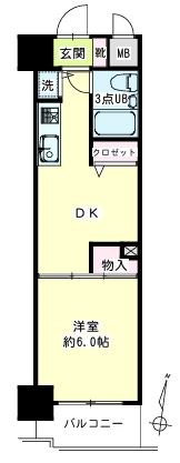 NICEアーバン東陽町  間取り