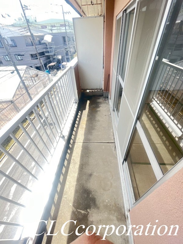 マンションきむら ベランダ