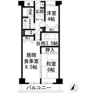 フレール綾瀬1 間取り