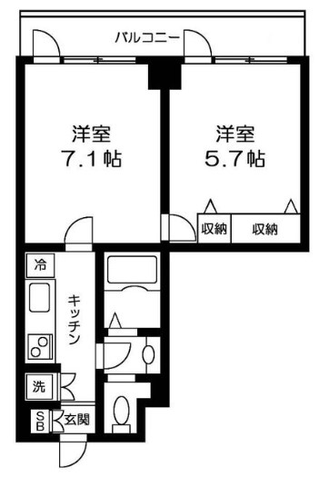 サンリット亀有 間取り