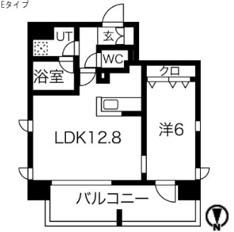 LEXE東京NorthⅡ 間取り