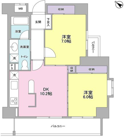プロスペクト西巣鴨   間取り