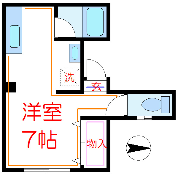 マックスコート  間取り