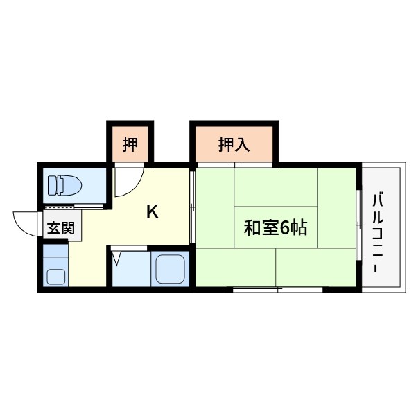 渡辺荘 間取り
