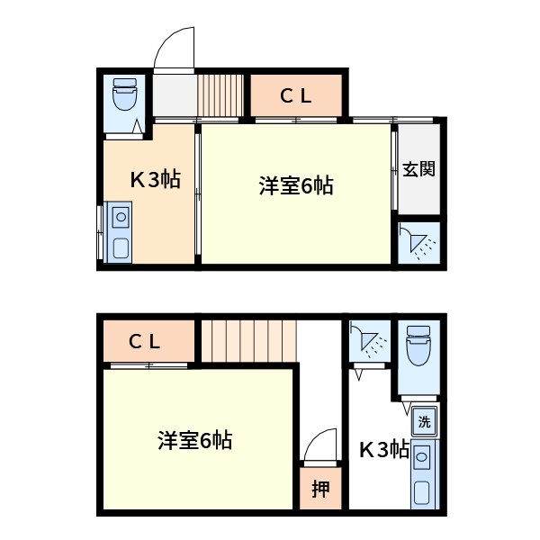 石島戸建 間取り