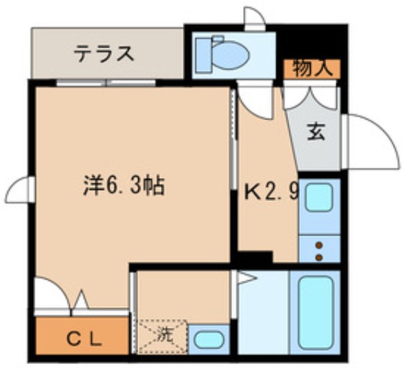 ベレオ町屋 間取り