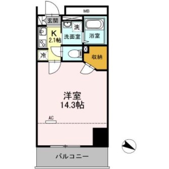 ロイヤルＫJ  間取り