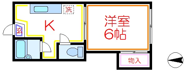ハイツトラスティ第二 間取り