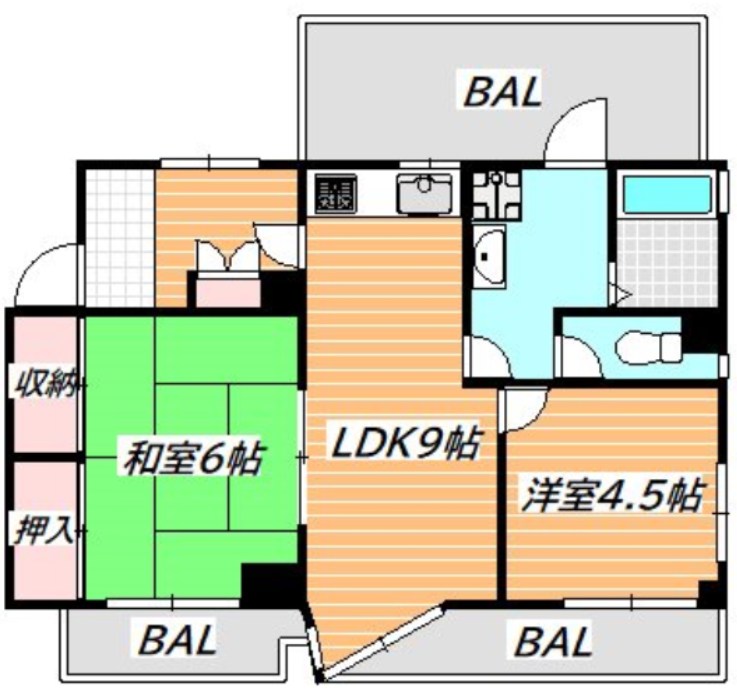 富津屋ビル 間取り